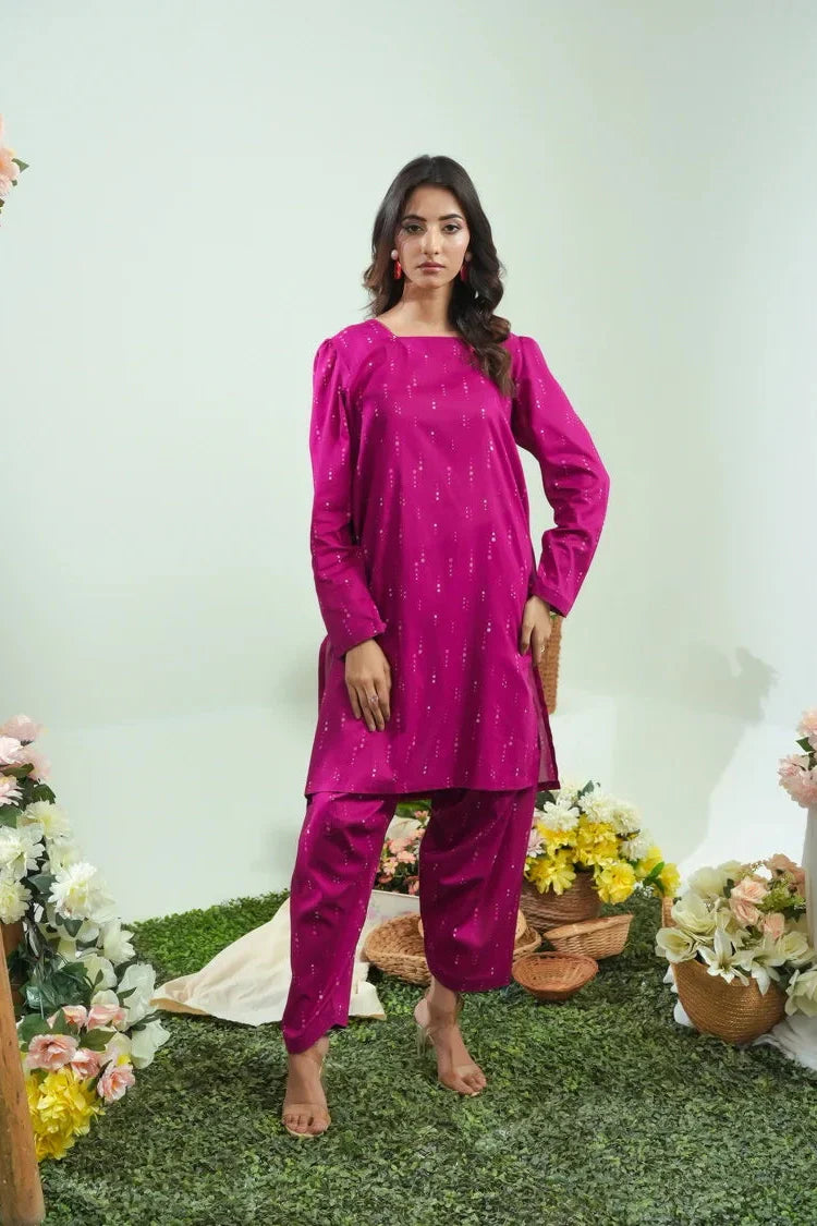 Dhaga Stitched 2 Piece Lawn Collection'2025-Matching separate 0046