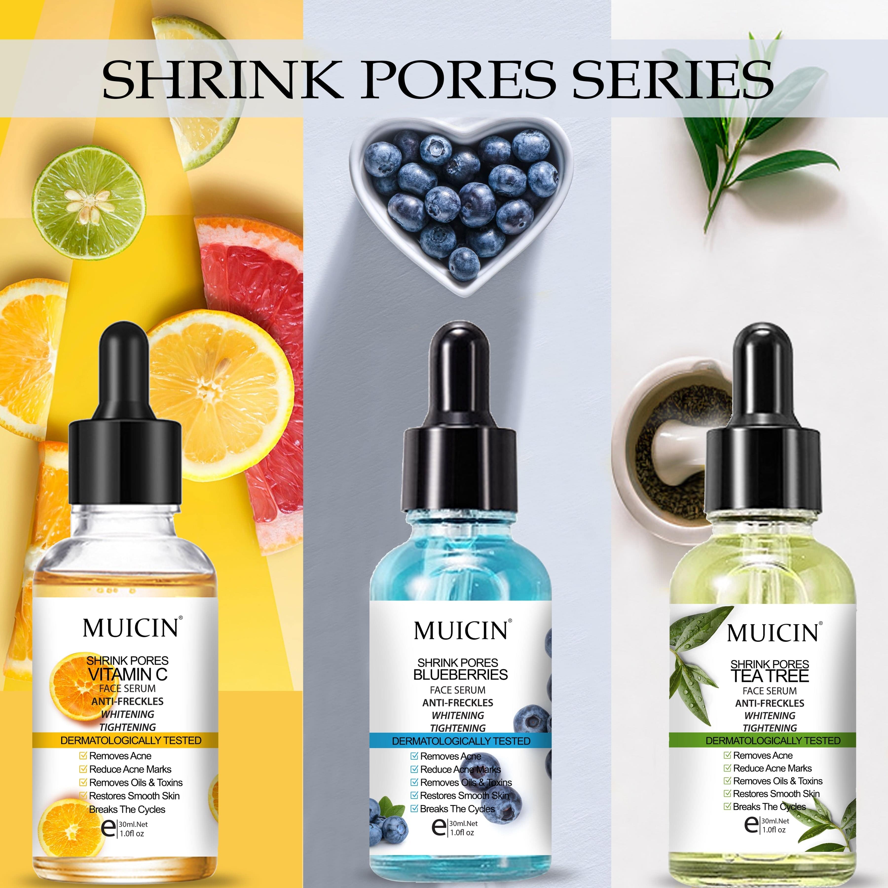 MUICIN - Shrink Pores Tea Tree Face Serum - 30ml - My Store