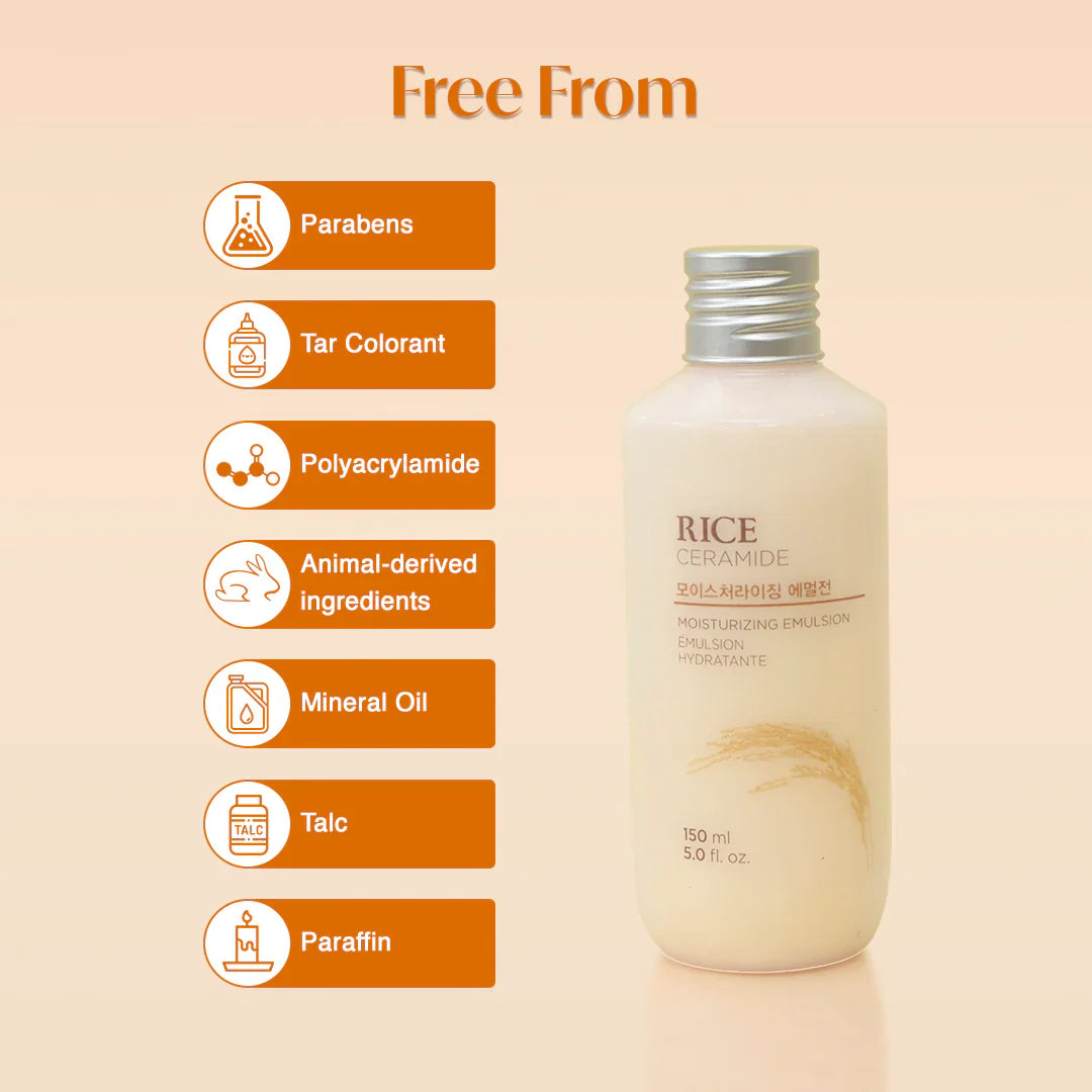 The Face Shop - Rice Ceramide Moisturizing Emulsion 150ml