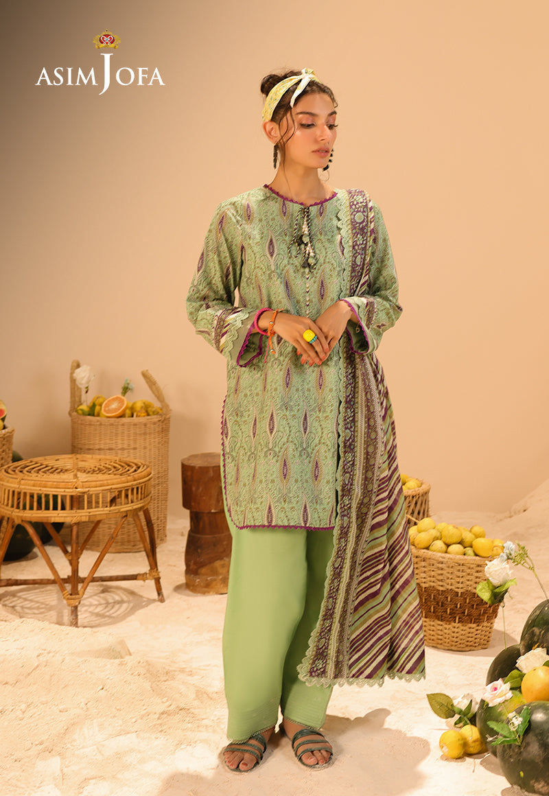Rhapsody By Asim Jofa Unstitched 3 Piece Summer Collection'2025 Ajubu-31