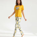 Cotton PJ Set - Yellow Chic