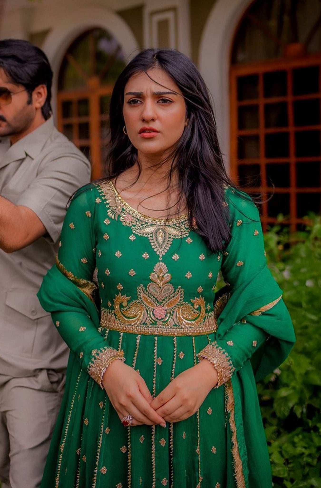 Kalidaar Frocks By Asma & Sidra Stitched Formals Suit-Sarah Khan