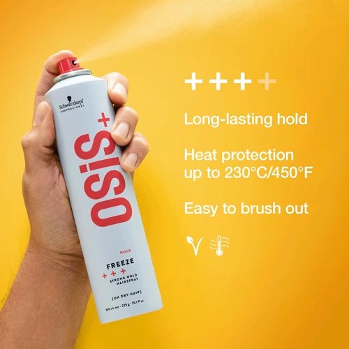 Schwarzkopf OSiS+ Hold Fixation Freeze Hair Spray 300Ml