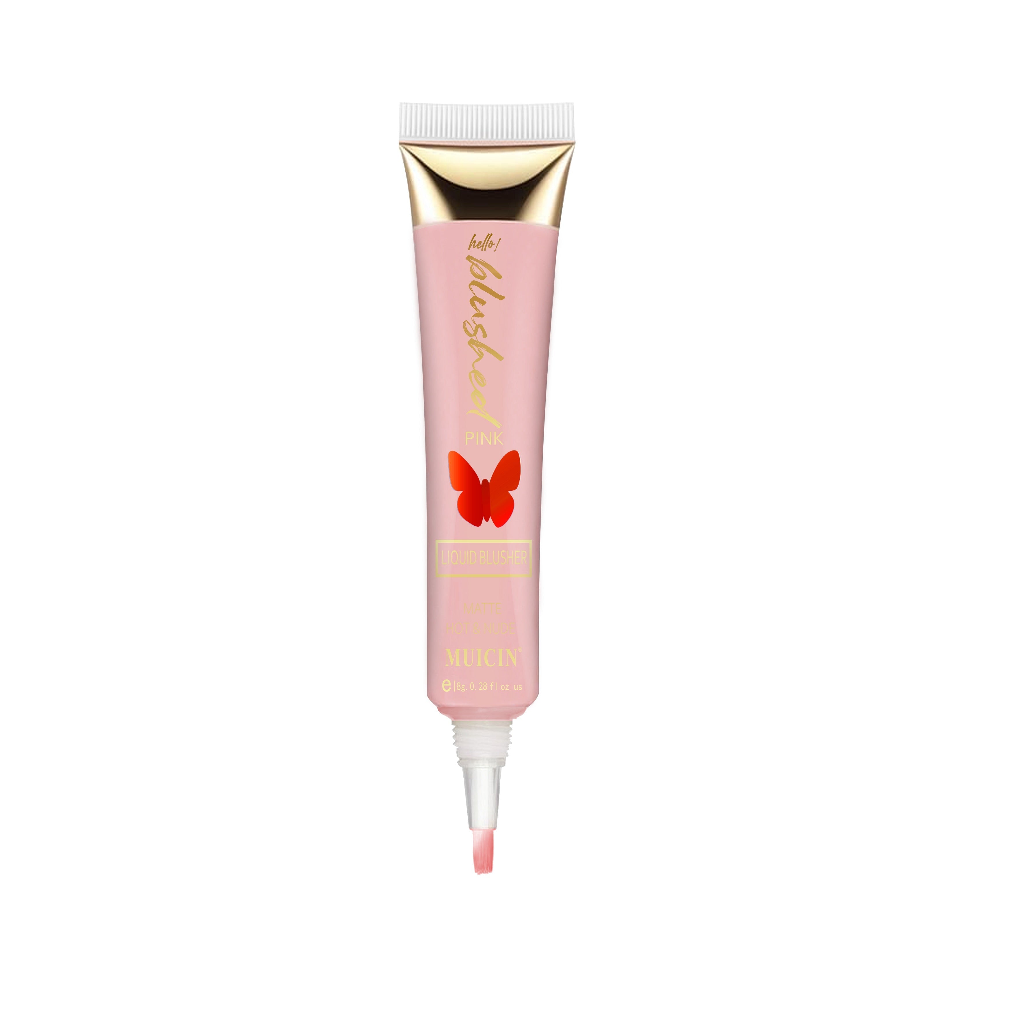 MUICIN - Butterfly Pink Blusher Tube - 8g