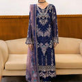 Chevron by Ramsha Unstitched 3 Piece Formals Vol-10 Collection'2025-A-1012