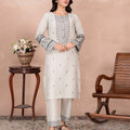 Abeera Stitched 2 Piece Emb Cotton Collection'2025-AB-043-Sepe