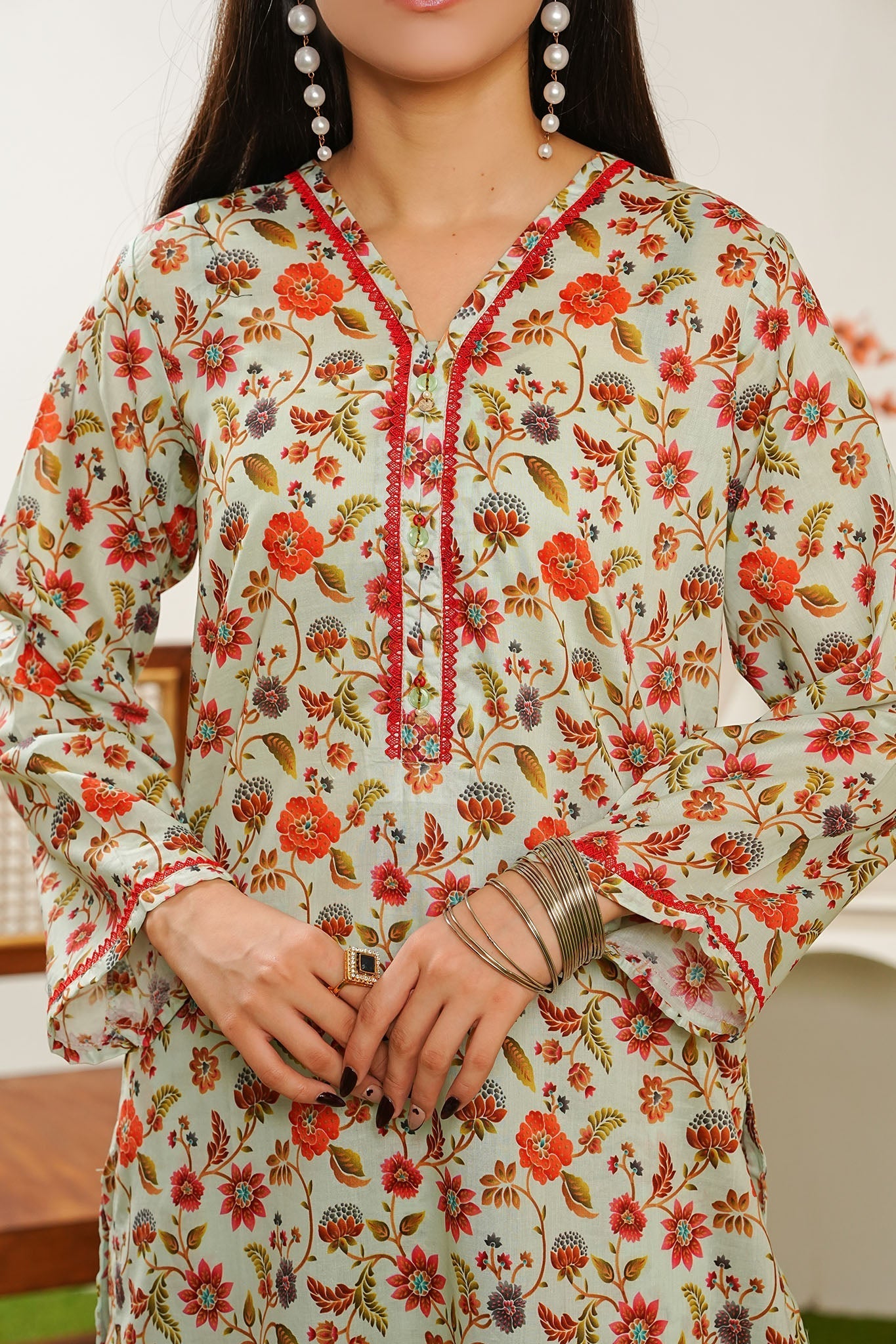 Aizal Stitched 2 Piece Co Ords Prints Collection'2025-A-C-667-MULTI