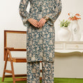 Aizal Stitched 2 Piece Co Ords Prints Collection'2025-A-C-670-TEAL