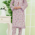 Aizal Stitched 2 Piece Co Ords Prints 2 Collection'2025-AC2-664-Lilac