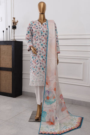 Anmol By HZ Unstitched 3 Piece Emb Chikankari Lawn Collection-ACE-1072