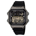 Casio Black Silicone Strap Black Dial Quartz Watch for Gents - AE-1300WH-8AVDF