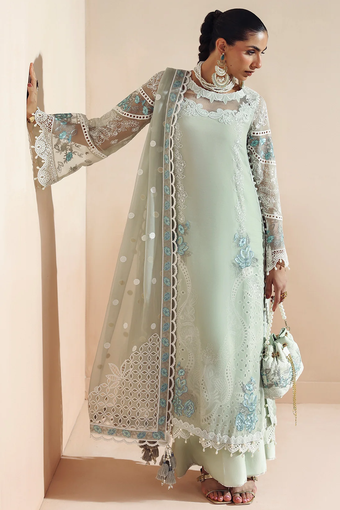Aymal By Alizeh Unstitched 3 Piece Formals Vol-02 Collection'2025-BCH-2199-Saiyaara