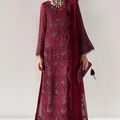 Aymal By Alizeh Unstitched 3 Piece Formals Vol-02 Collection'2025-BCH-2200-Rika-Maroon