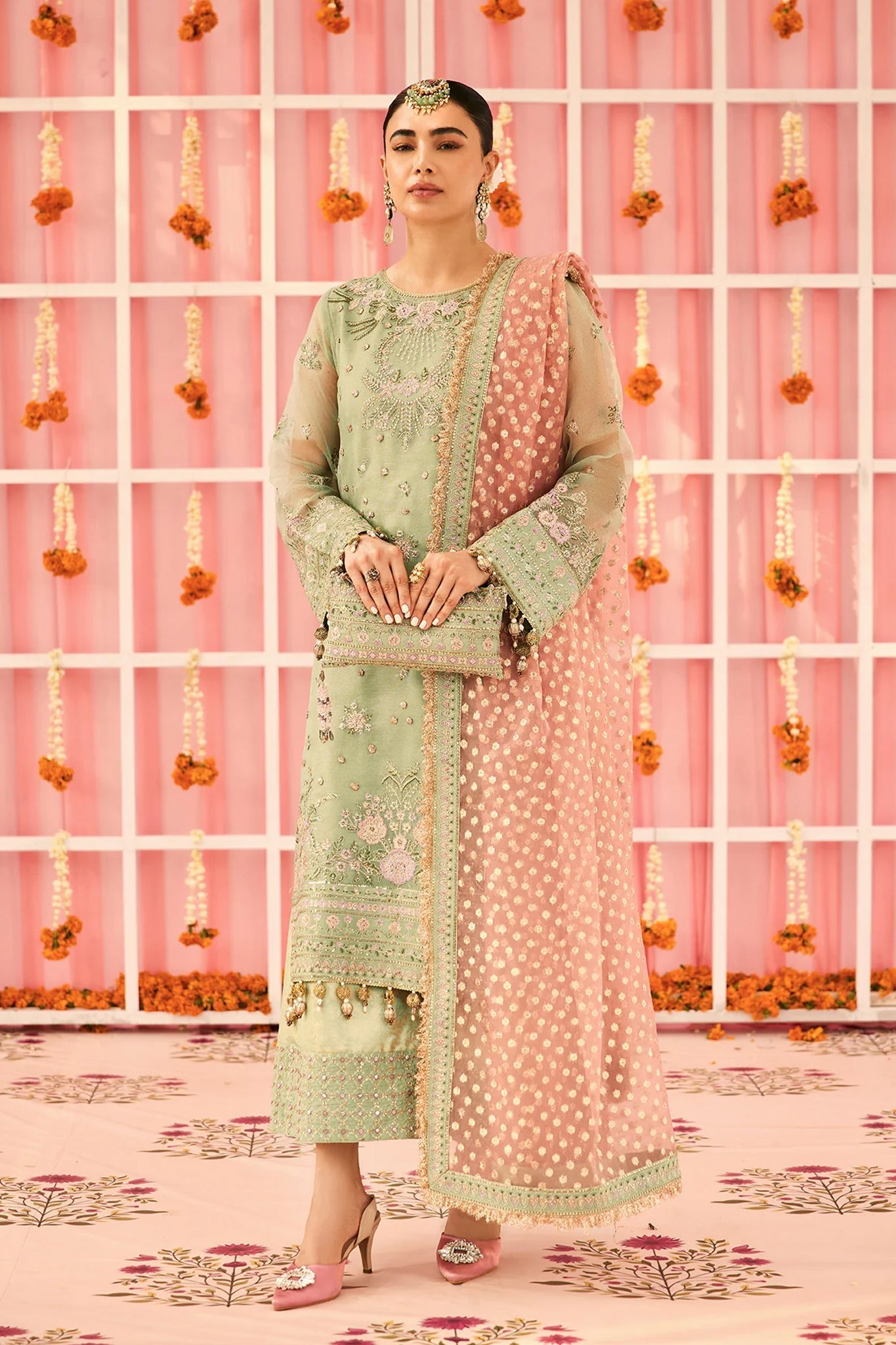 Shehnai By Alizeh Unstitched 3 Piece Festive Formals Colection'2025-Af-Zn-2217-Libaan