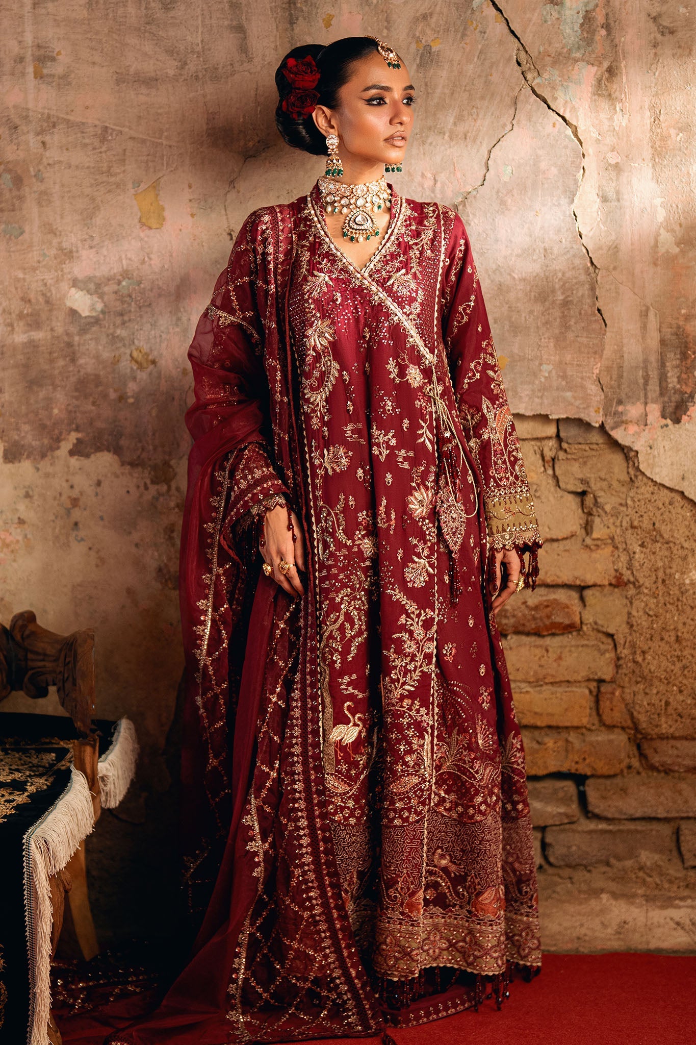 Mehermaah by Florent Unstitched 3 Piece Wedding Formals Collection'2025-Afsaana