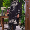 Asim Jofa The Aymen Edit Ajae-09 Embroidered Cambric 3 Pcs