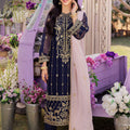 Asim Jofa Dhanak Rang PretAjcfb-09 Embroidered Chiffon 3 Pcs