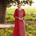 Asim Jofa Luxury Stitched Lawn Ajellb-06 Emb 3 Pcs