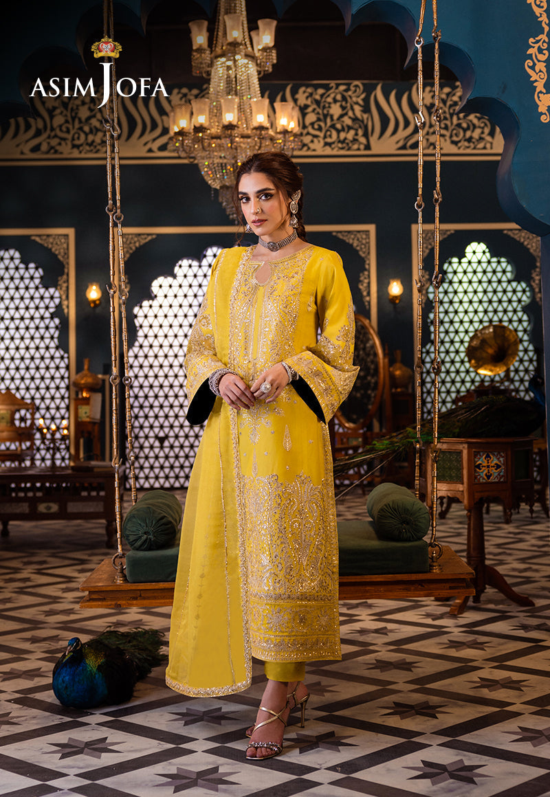 Asim Jofa Limited Edition Vol 2 Pret Ajfileb-29 Cambric Stitched 3 Pcs