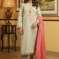 Asim Jofa Ajjd-02 Embroidered Self-Jacquard 3 Pcs