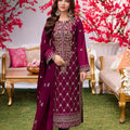 Asim Jofa Jag Mag Pret Ajmjb-03 Embroidered Lawn Silk Stitched  3 Pcs