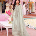 Asim Jofa Jag Mag Pret Ajmjb-18 Embroidered Net Stitched 3 Pcs