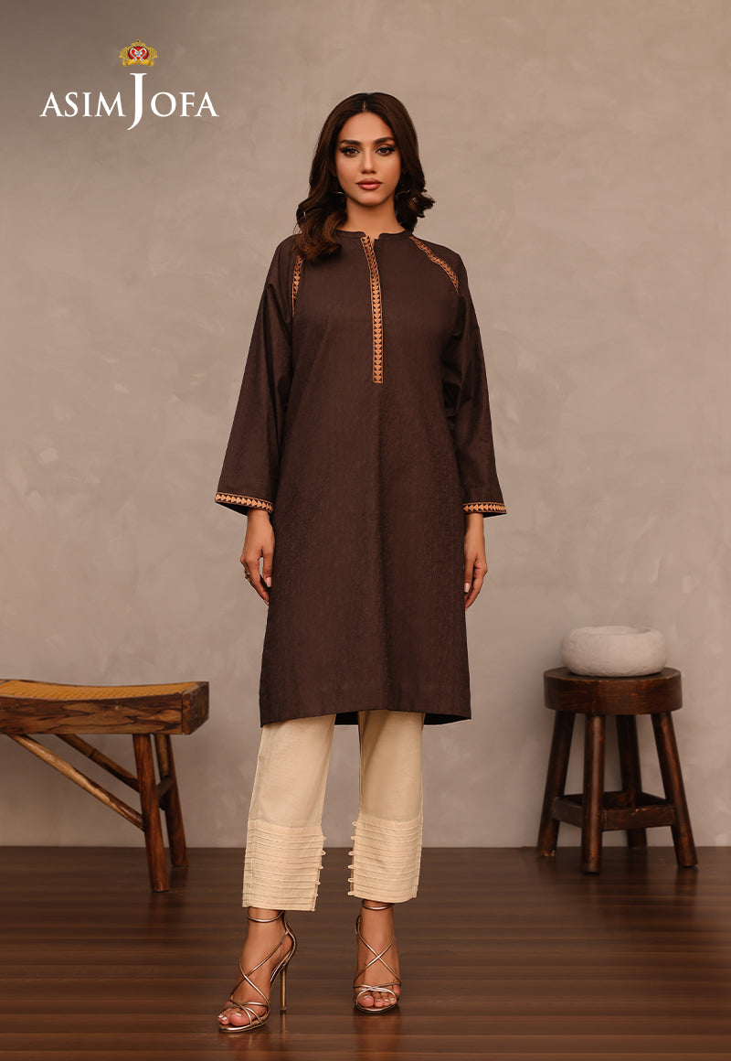 Asim Jofa Essential Pret Drop 7 Ajpe-53 Embroidered Jacquard 1Pc