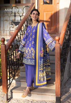 Asim Jofa Unstitched 3 Piece Winter Collection'2024-AJUW-68