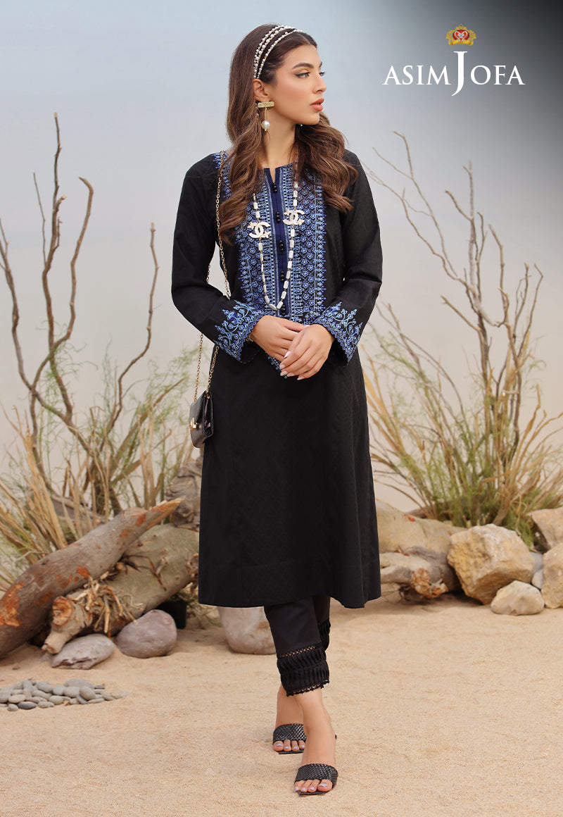 Asim Jofa Wardrobe Solution '23 Ajws-05 (1-Pc) Embroidered Self Jacquard 1 Pc