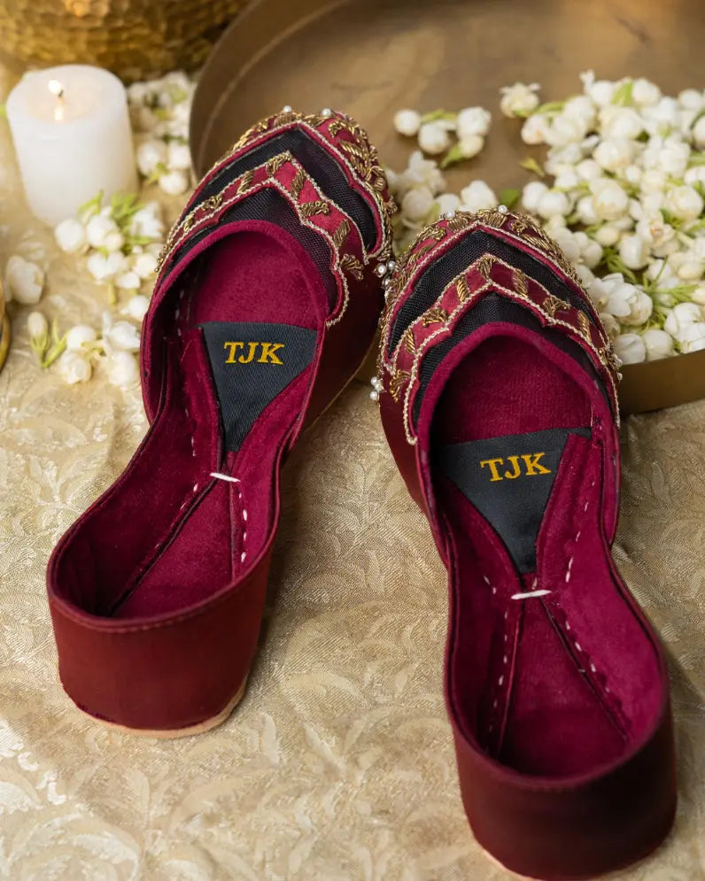 TJK Designs Khussa Suit-Aarzu