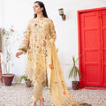Dressline UnStitched 3 Piece Premium Chikankari & Cutwork Emb Digital Printed Lawn Collection