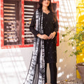 Dressline Ziya Premium Stitched 3 Piece Bindhi Broshia Lawn Suit With Chiffon Dupatta Al Umer Textile