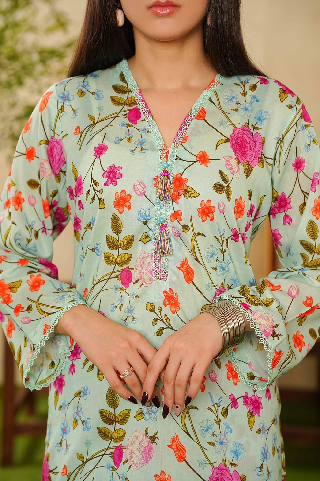 Shabnam By Aizal Stitched 2 Piece Printed Co Ords Vol-02 Collection'2025-A-S-04-FEROZI