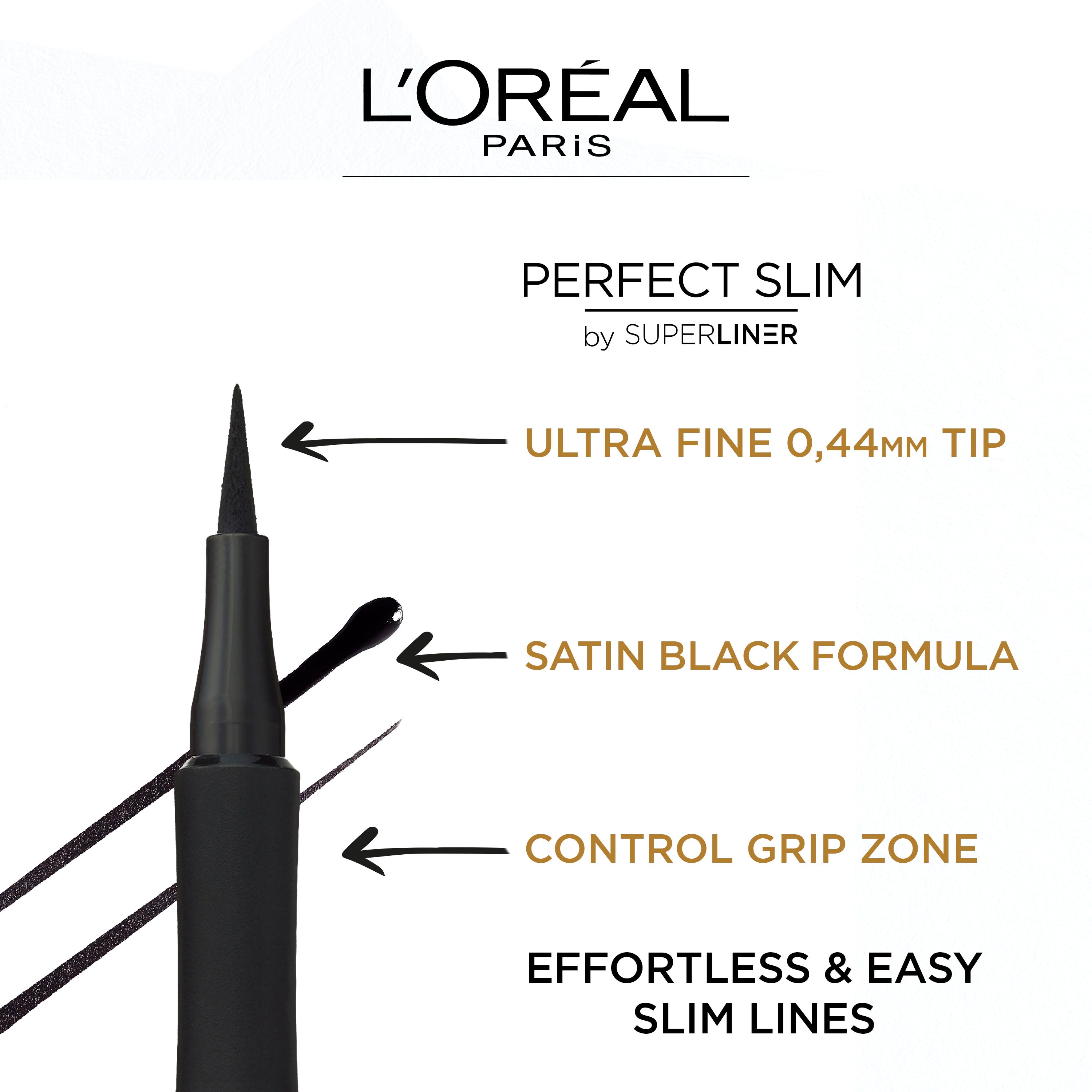 LOreal Paris- Super Liner Perfect Slim - 6ml Intense Black