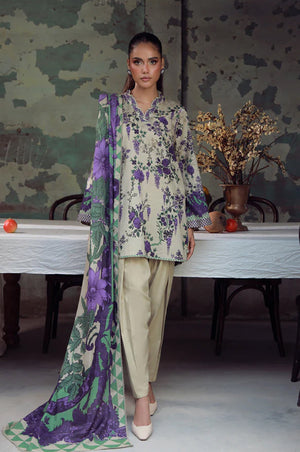 Elara By Sahar Unstitched 3 Piece Printed Cambric Fall Collection'2025-AW1-25-07-UNS