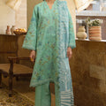 Sahar Unstitched 3 Piece Emb Khaddar Winter Collection'2025-AW2-25-06-Ocean Opal