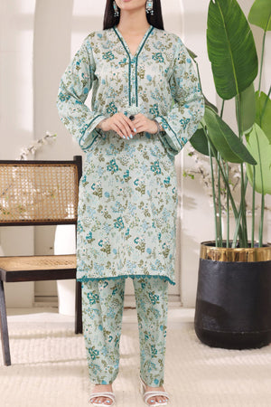 Aizal Stitched 2 Piece Cambric Co Ords Collection'2025-AZL-705