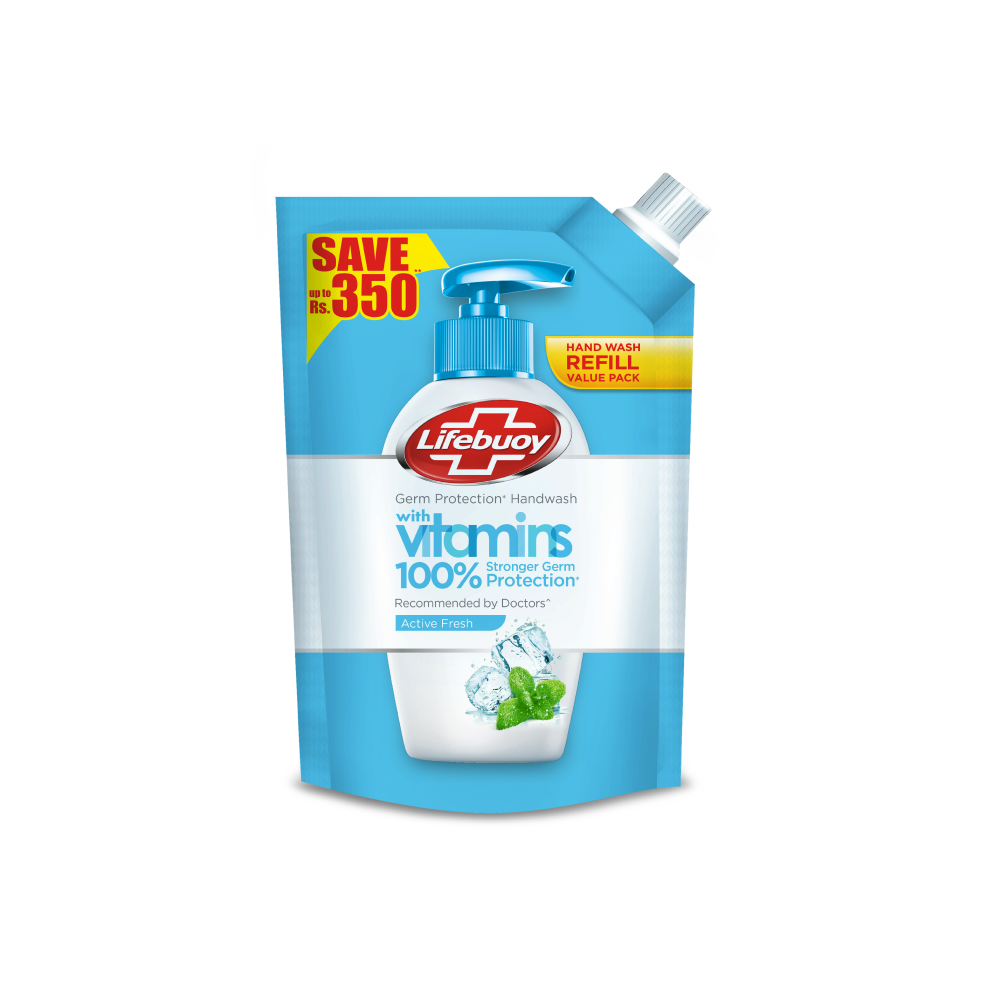 Lifebuoy Active Fresh With Vitamins Hand Wash 900ml