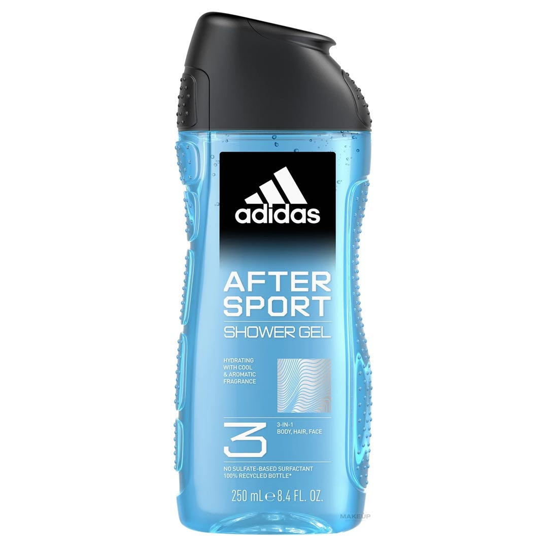 Adidas 3 In1 After Sport Shower Gel 250Ml
