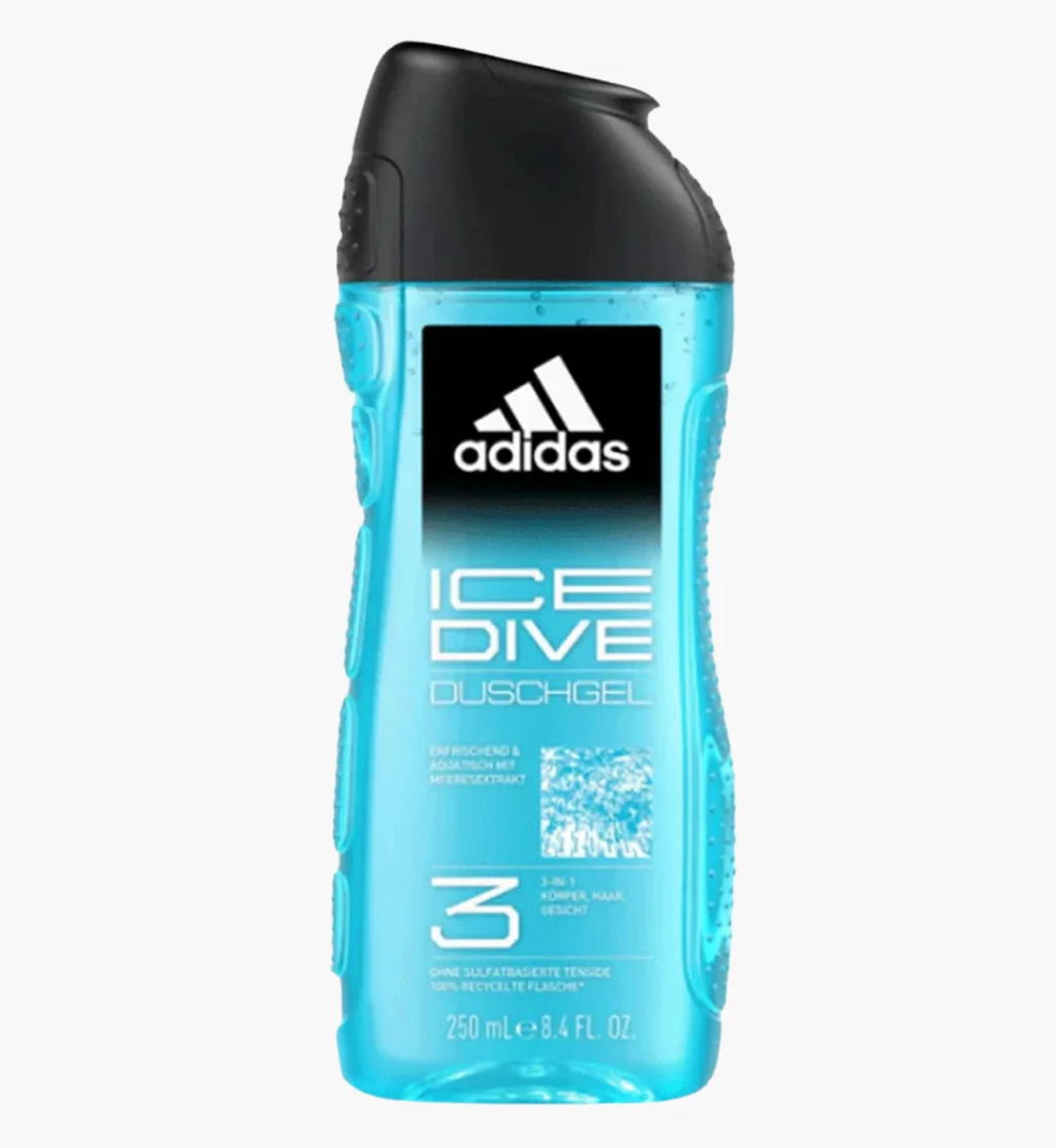 Adidas Ice Dive 3 in 1 Shower Gel