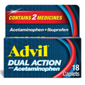 Advil Dual Action Back Pain Reliever Tablets