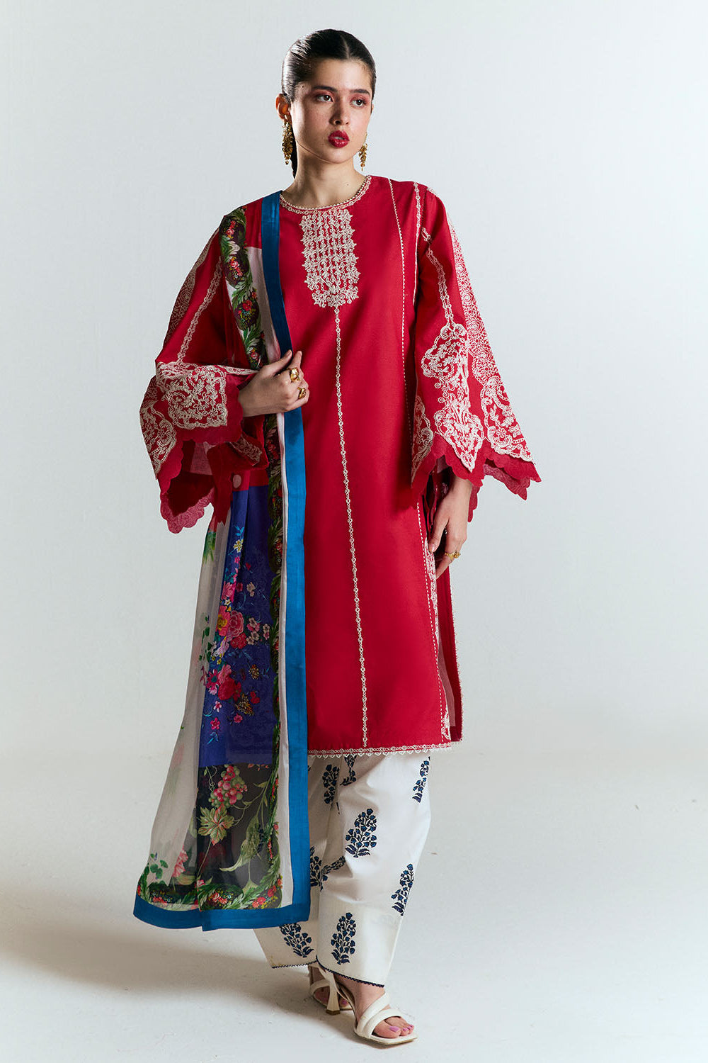 Jugnu by Hussain Rehar Unstitched 3 Piece Spring Summer Edit 2 Collection'2025-Ahiti