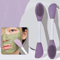 B&B Derma - Air Double Face Mask Brush With Face Mask Applicator Silicon