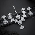 Zeesy Alstroemeria Necklace Set