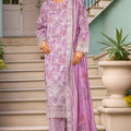 Amyrah By Sada Bahar Stitched 3 Piece Emb Festive Vol-02 Collection'2025-CKD-1060-Purple