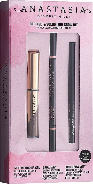 Anastasia Beverly Hills -  Defined & Volumized Brow Kit - Soft Brown - My Store