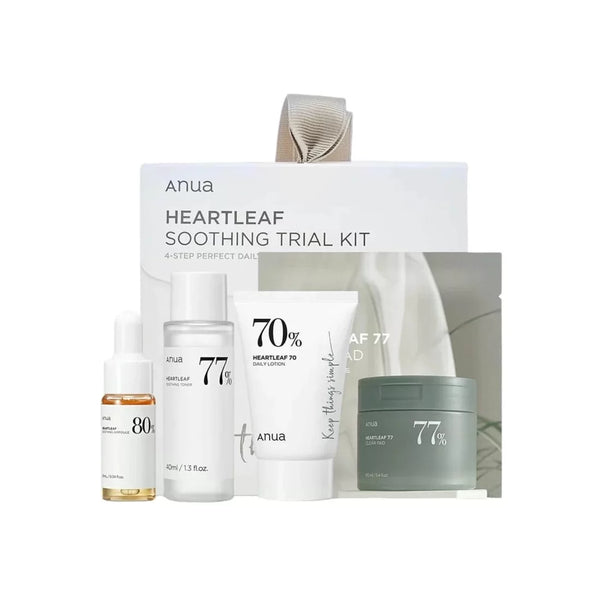 Anua Heartleaf Soothing Trial 4Piecs Kit