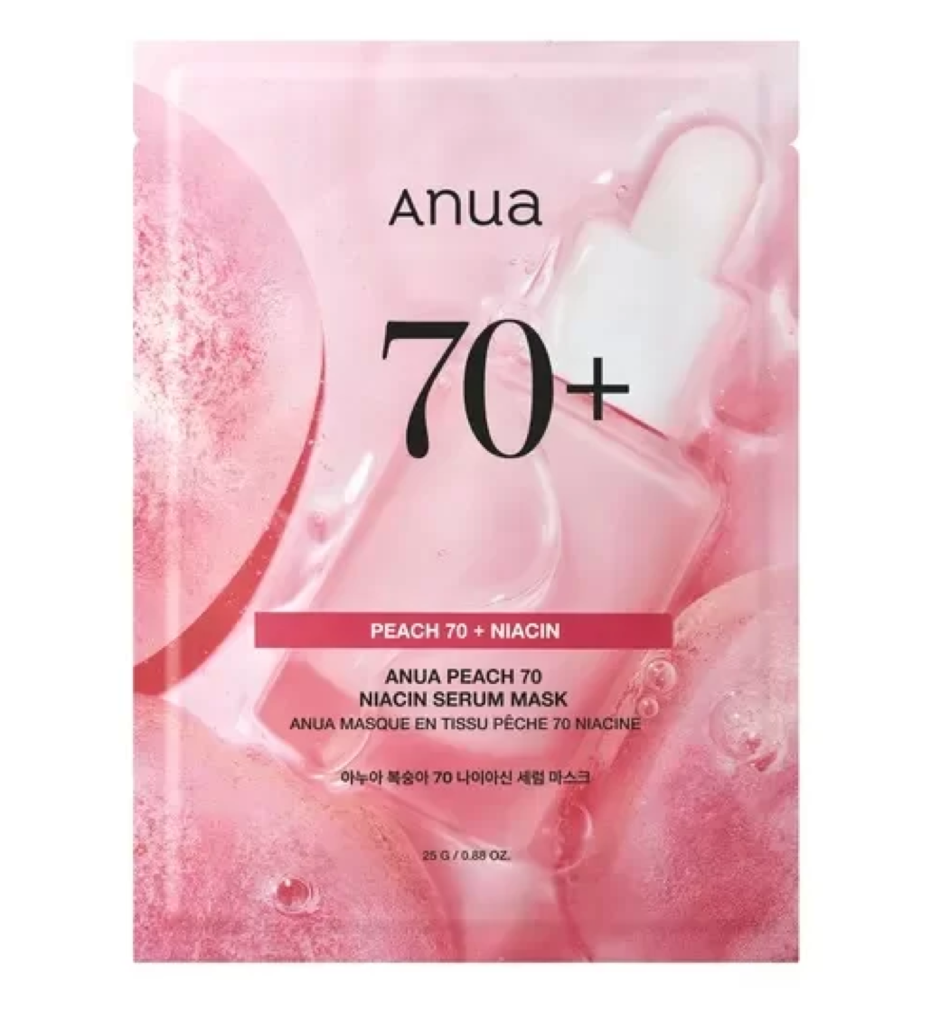 Anua Peach 70 Niacinamide Serum Mask