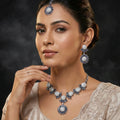 Zeesy Aquilegia Necklace Set