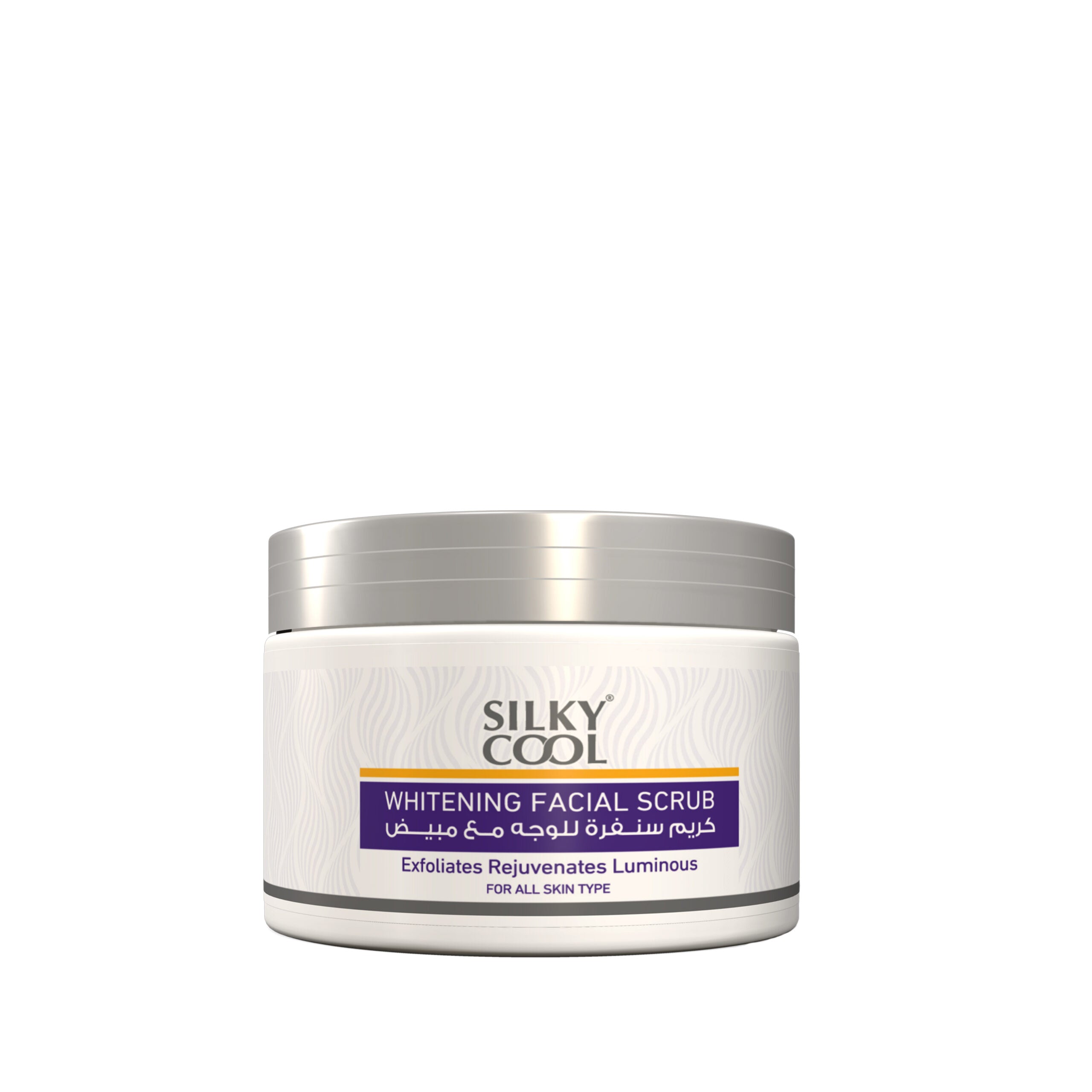 Silky Cool Whitening Facial Scrub 350Ml